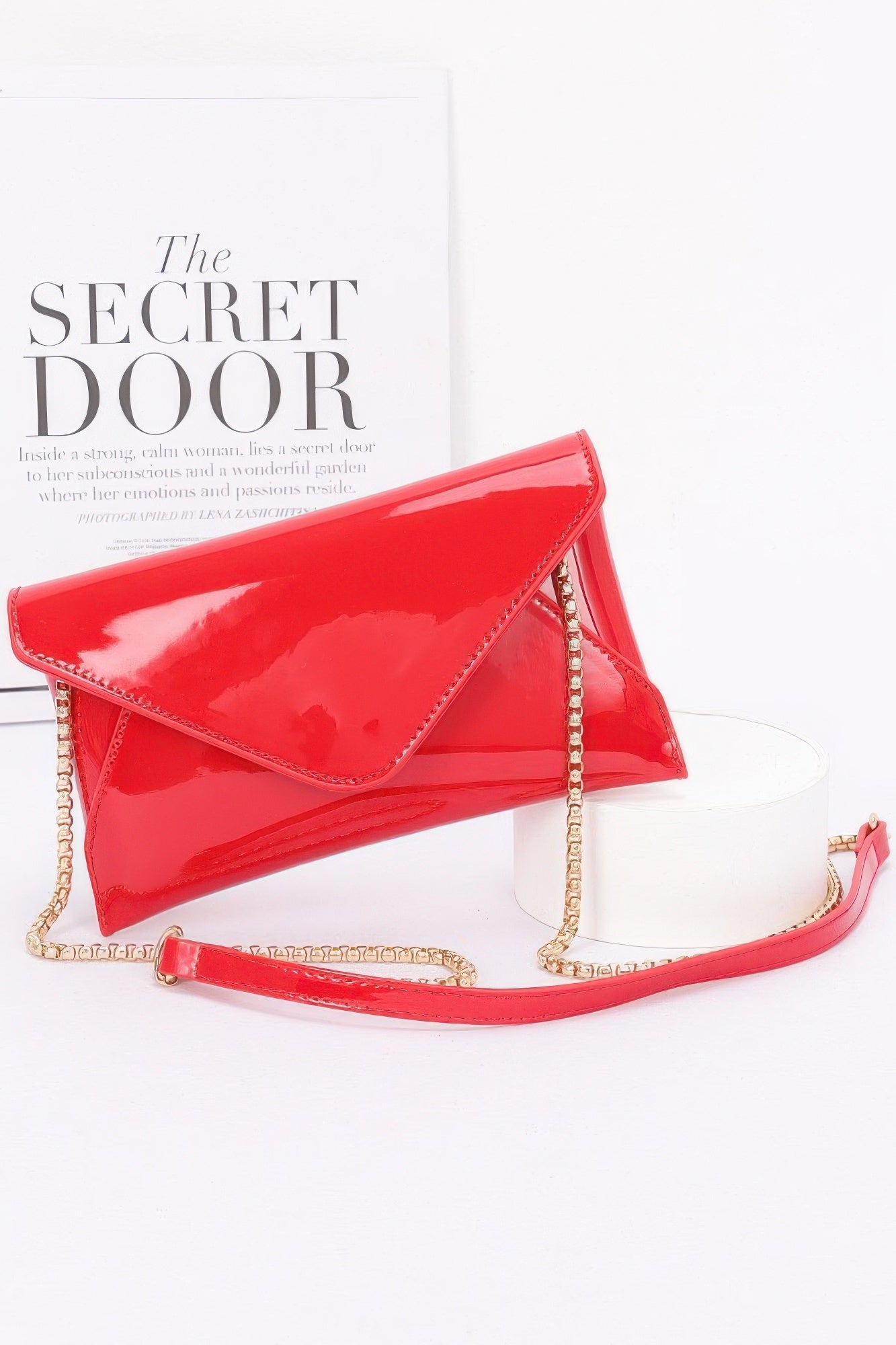 Enamel Envelope Clutch - Grace Beauty H&C 