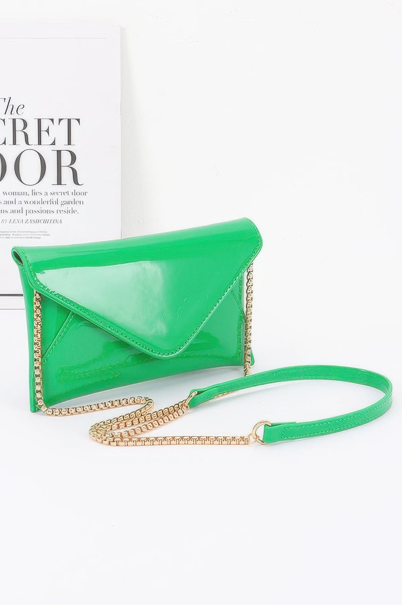 Enamel Envelope Clutch - Grace Beauty H&C 