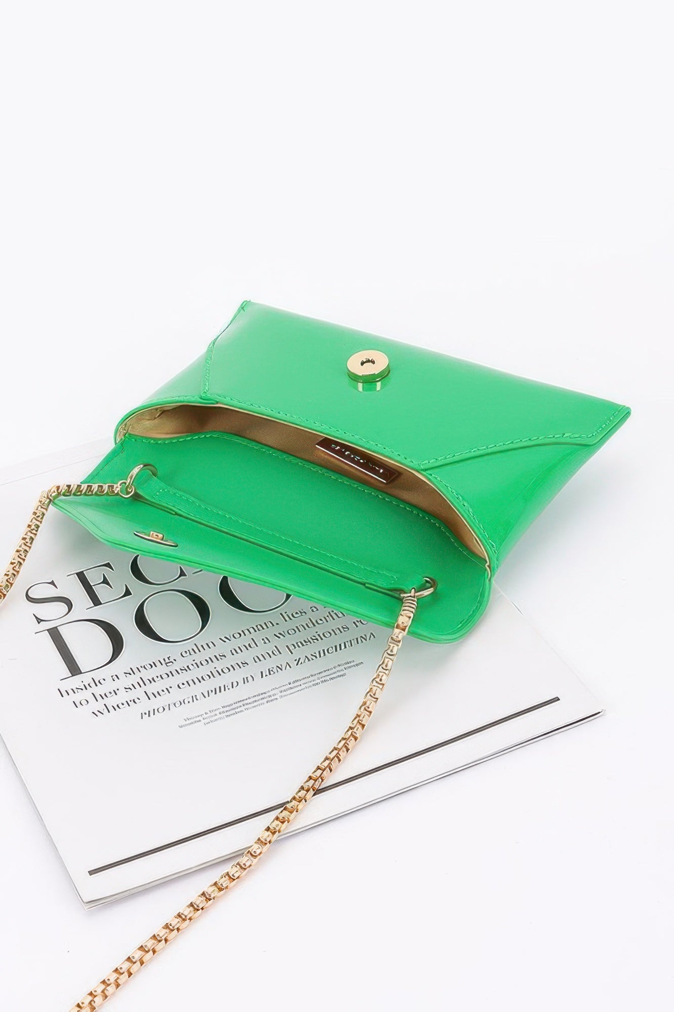 Enamel Envelope Clutch - Grace Beauty H&C 