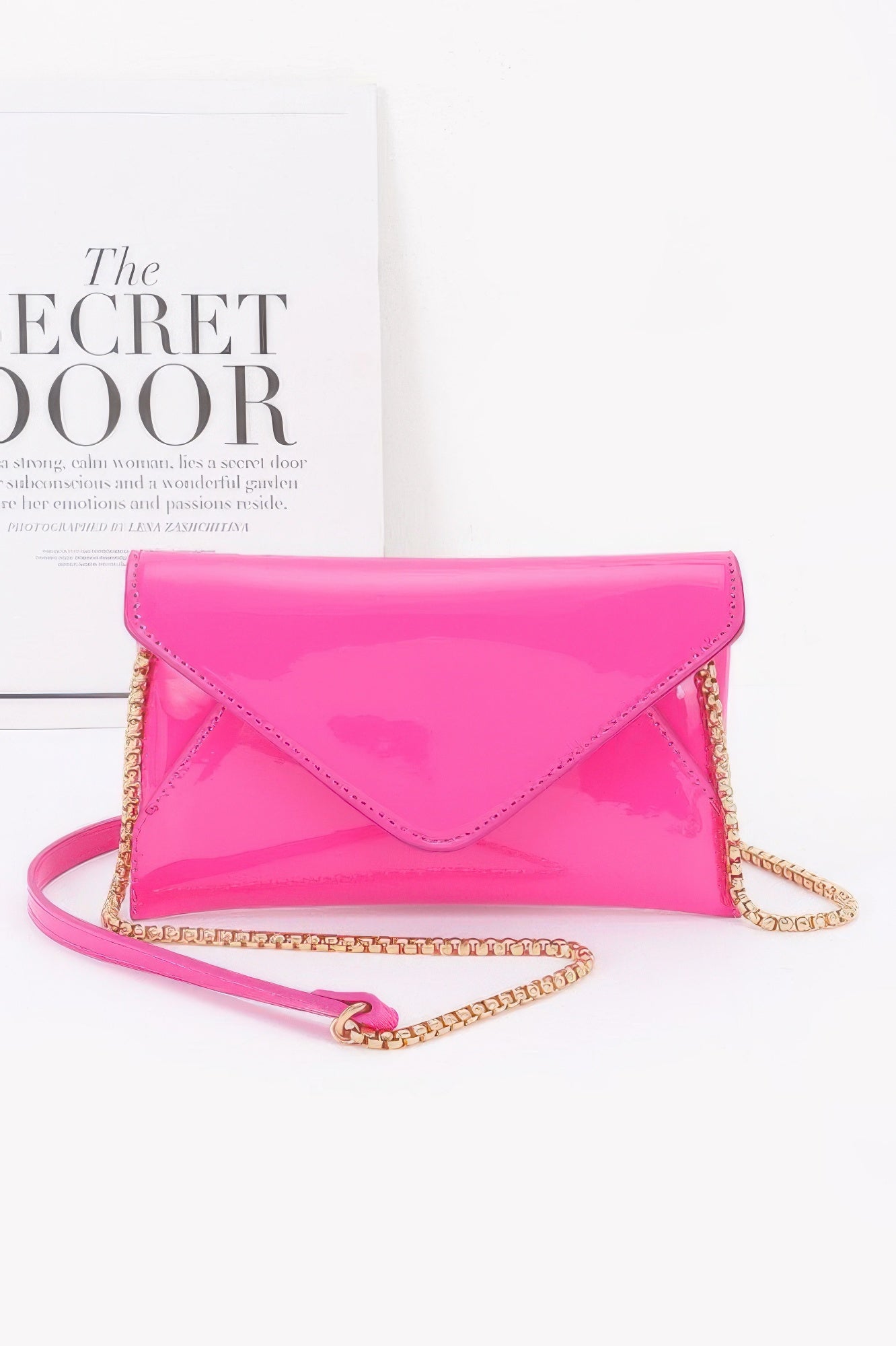 Enamel Envelope Clutch - Grace Beauty H&C 