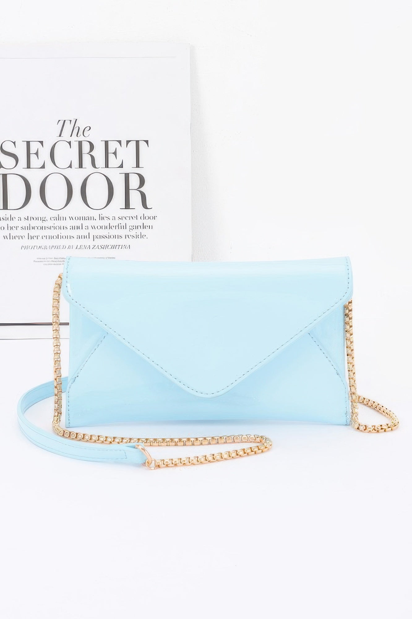 Enamel Envelope Clutch - Grace Beauty H&C 