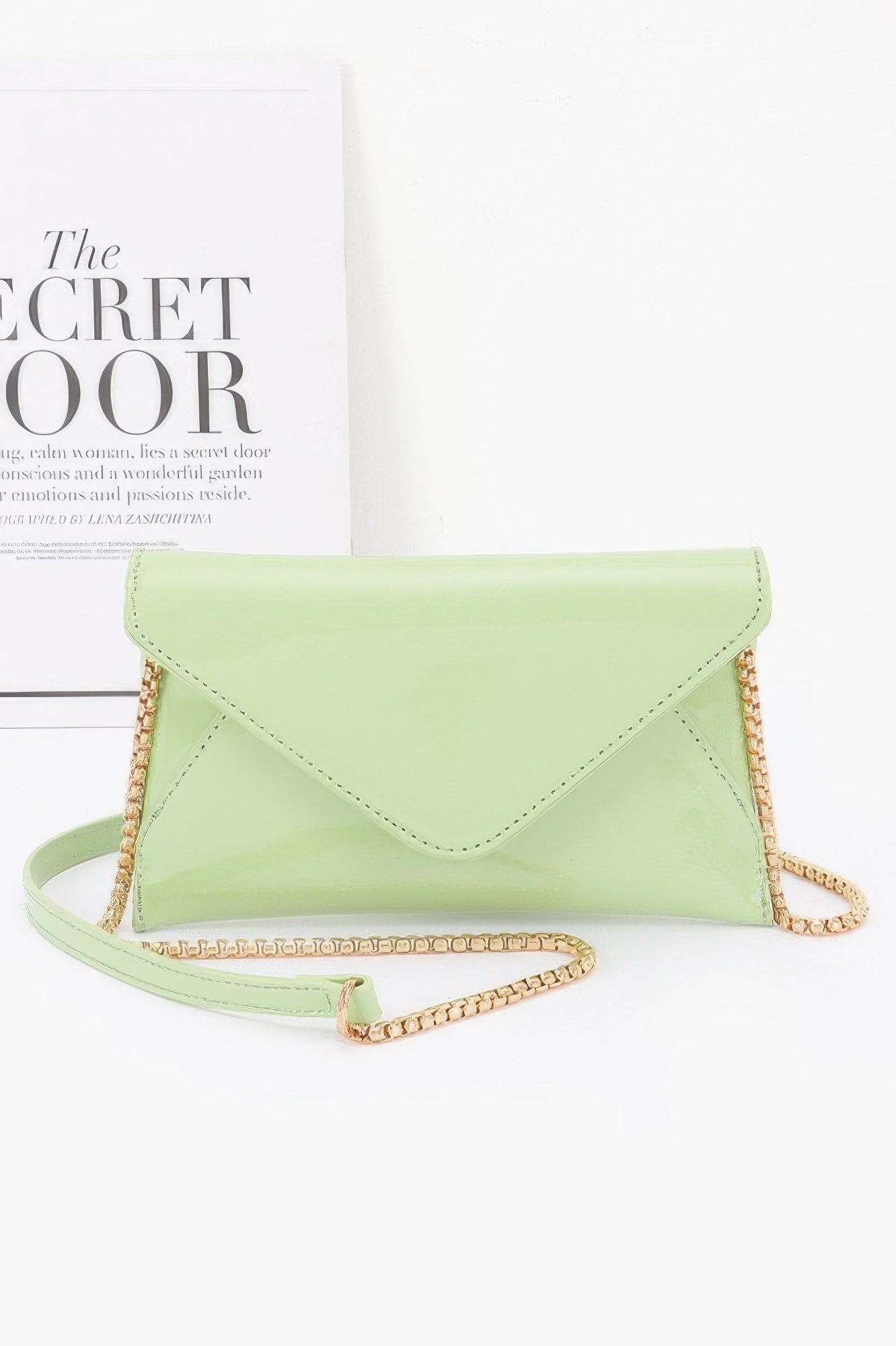 Enamel Envelope Clutch - Grace Beauty H&C 