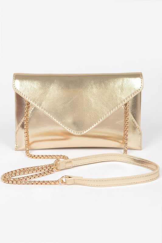 Metallic Small Envelope Clutch - Grace Beauty H&C 