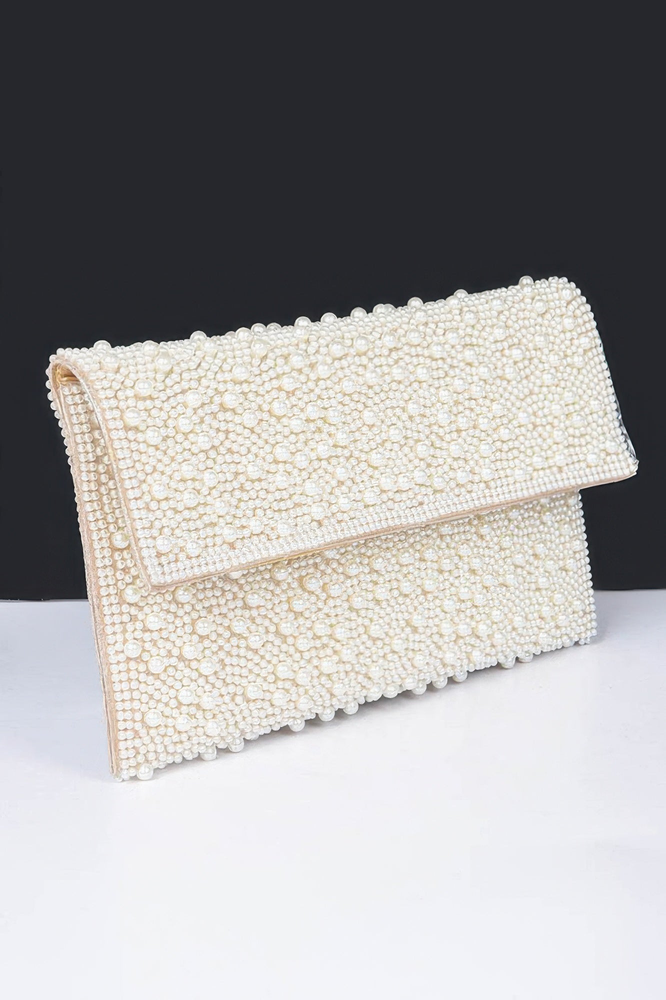 Faux Pearl Party Clutch - Grace Beauty H&C 