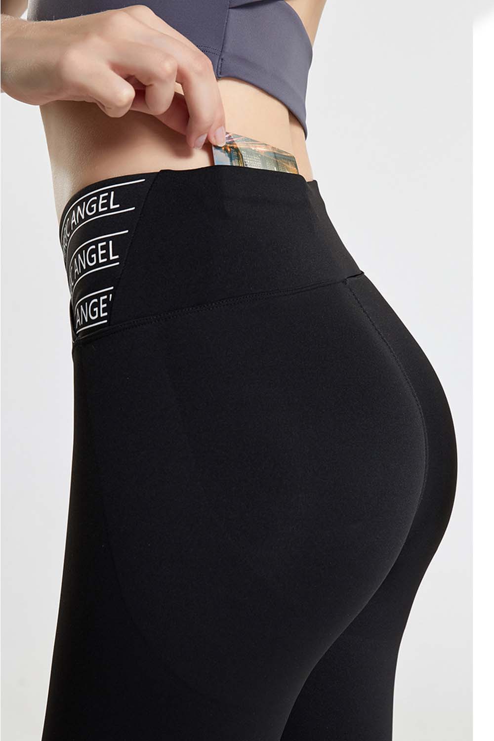 Wide Waistband Sports Pants - Grace Beauty H&C 