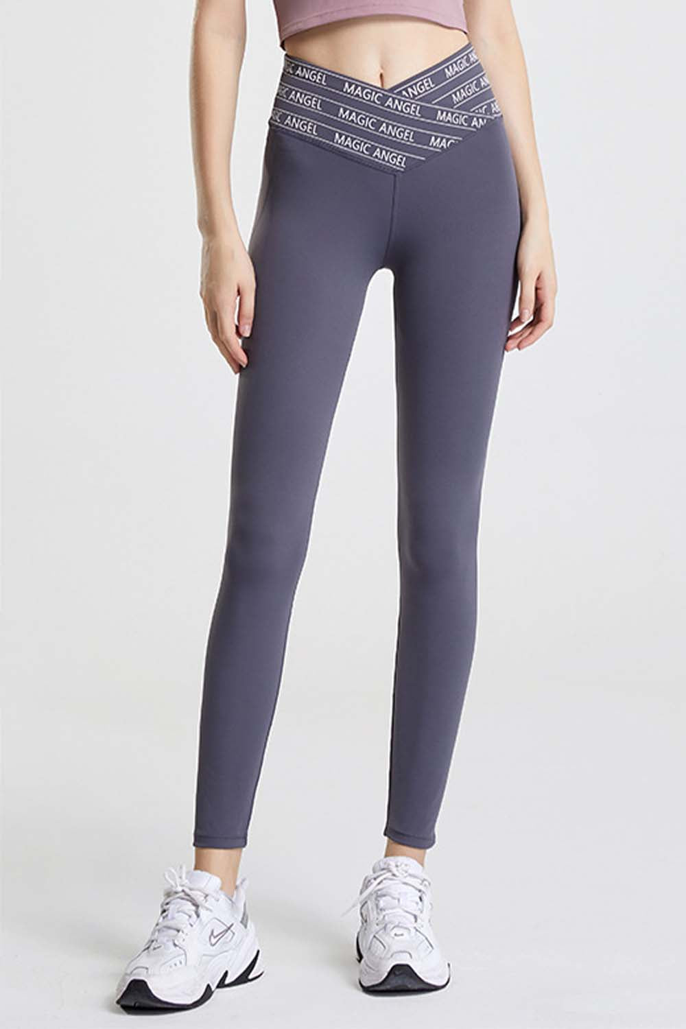 Wide Waistband Sports Pants - Grace Beauty H&C 