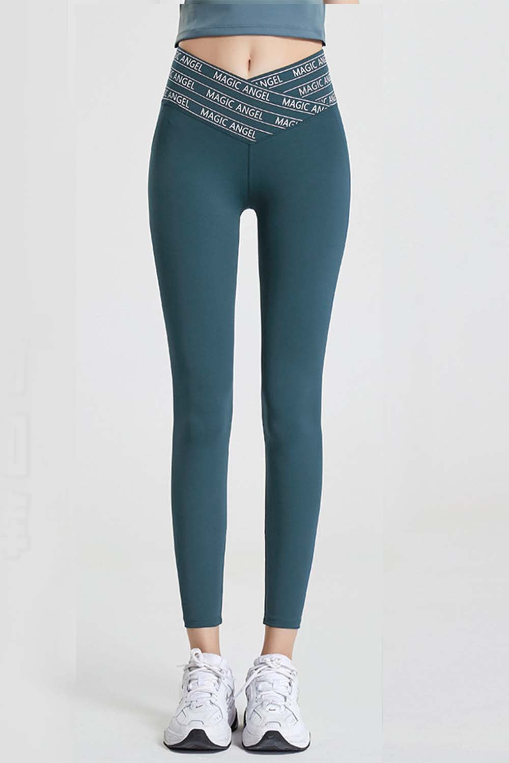 Wide Waistband Sports Pants - Grace Beauty H&C 