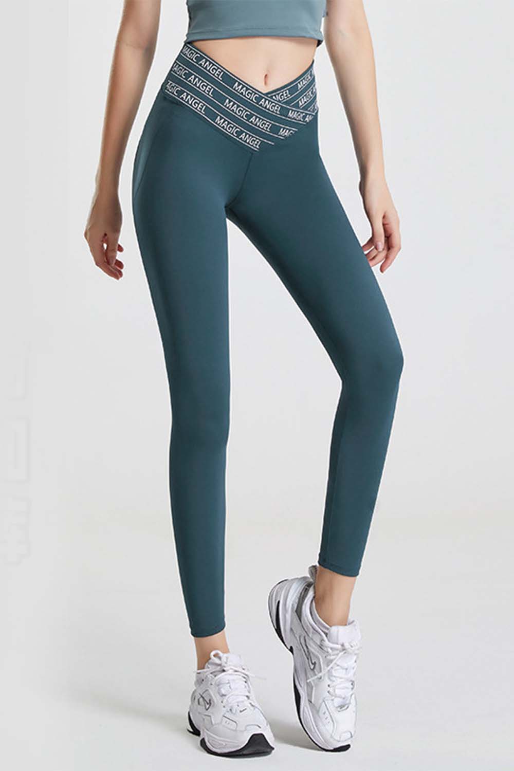Wide Waistband Sports Pants - Grace Beauty H&C 