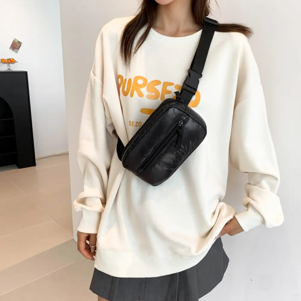 Women's Adjustable Strap Sling Bag – Casual Crossbody Shoulder Purse - Grace Beauty H&C 