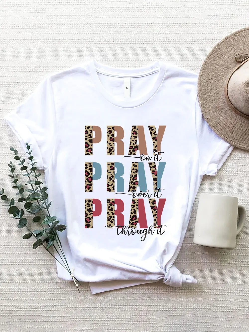 Women's Letter Graphic T-Shirt – Casual Short Sleeve Tee - Grace Beauty H&C 