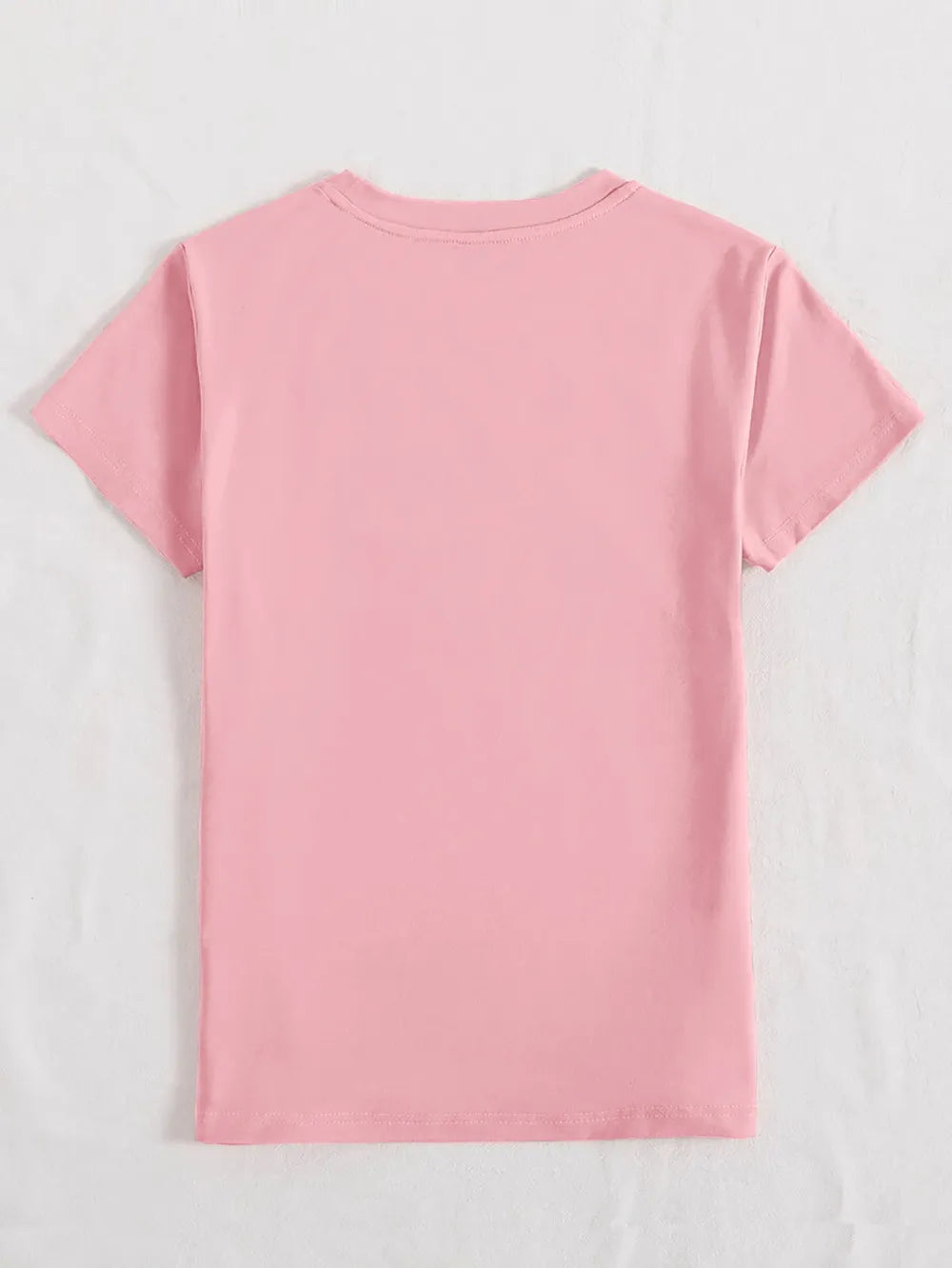 Women's Letter Graphic T-Shirt – Casual Short Sleeve Tee - Grace Beauty H&C 