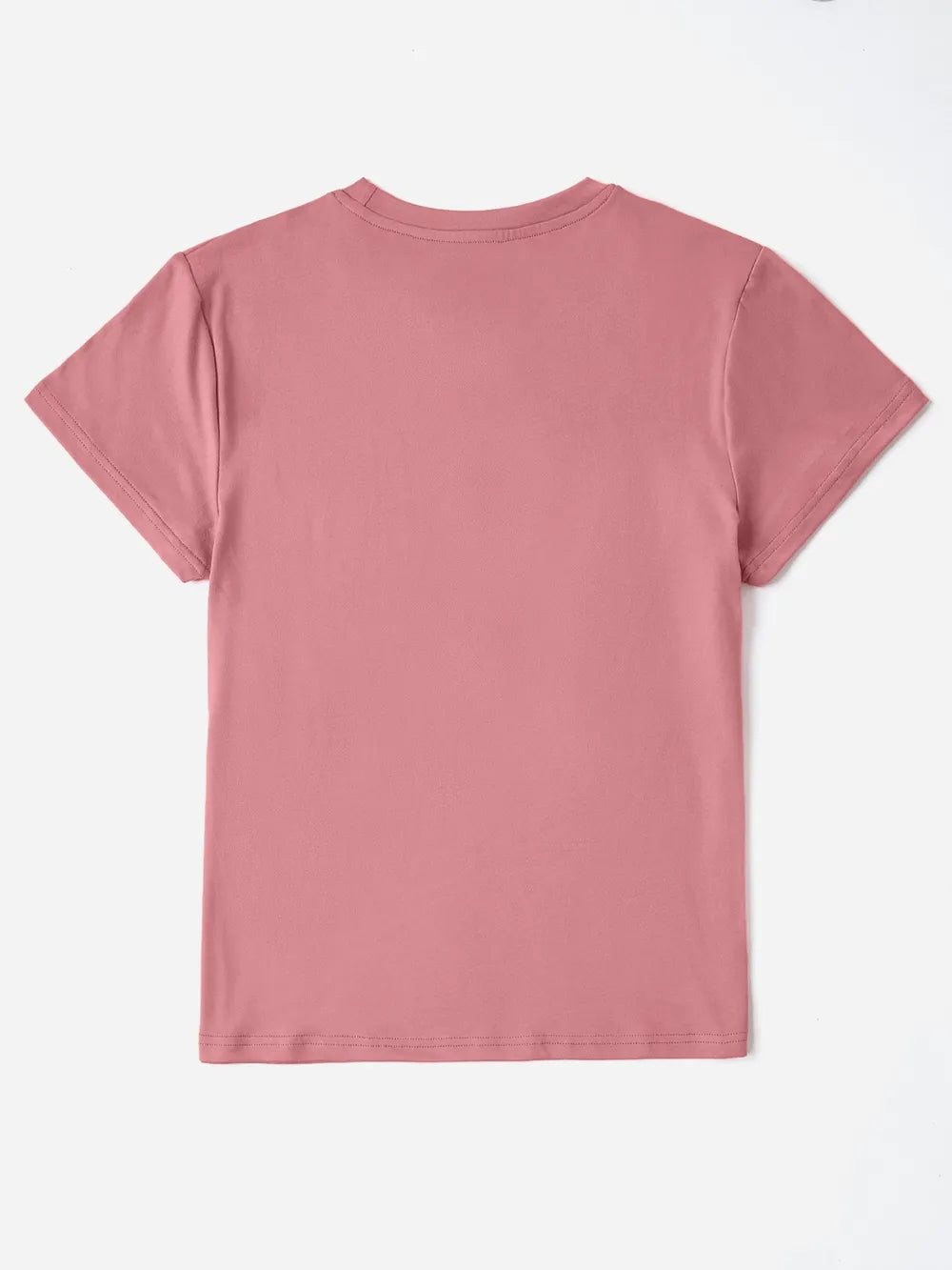 Women’s Letter Print T-Shirt – Casual Short Sleeve Tee - Grace Beauty H&C 