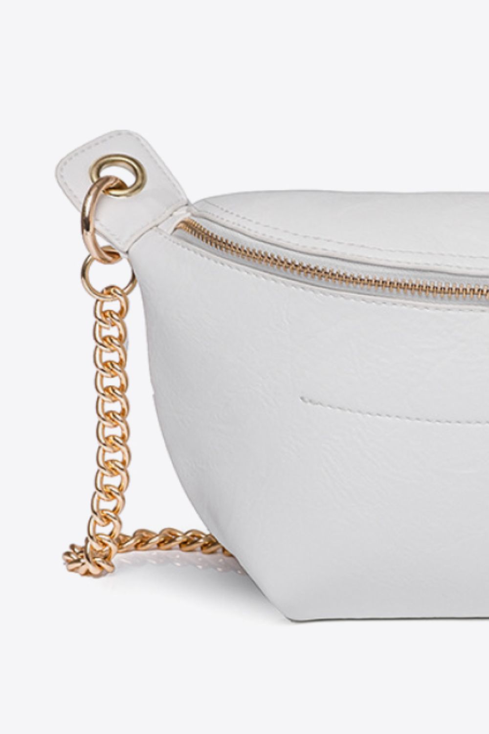 PU Leather Chain Strap Crossbody Bag - Grace Beauty H&C 