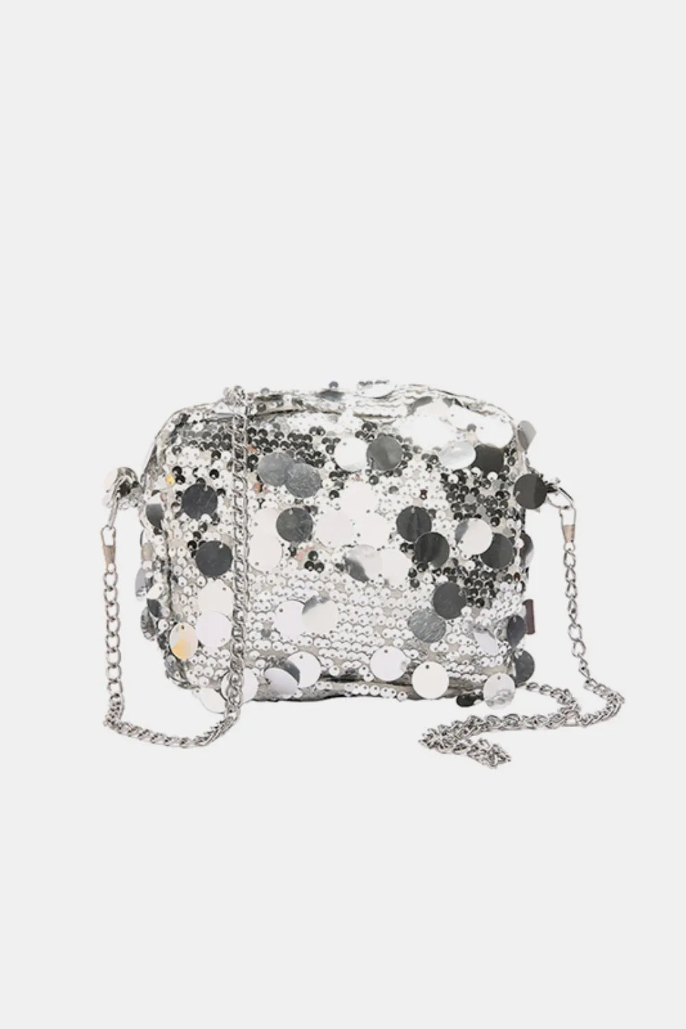 Sequin Chain Shoulder Bag - Grace Beauty H&C 