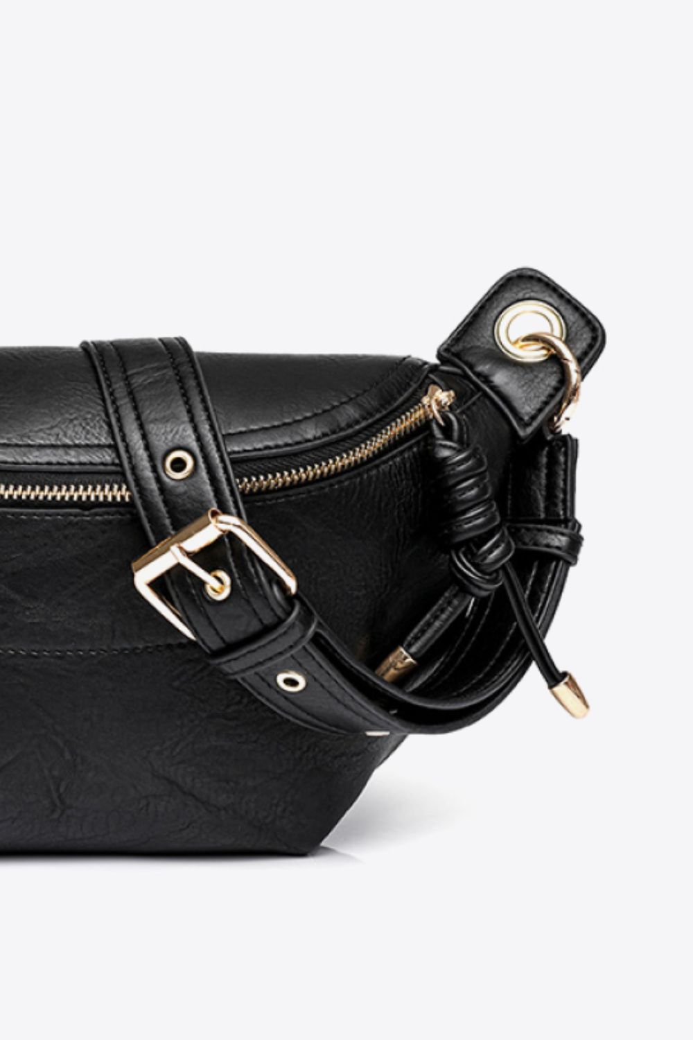 PU Leather Chain Strap Crossbody Bag - Grace Beauty H&C 