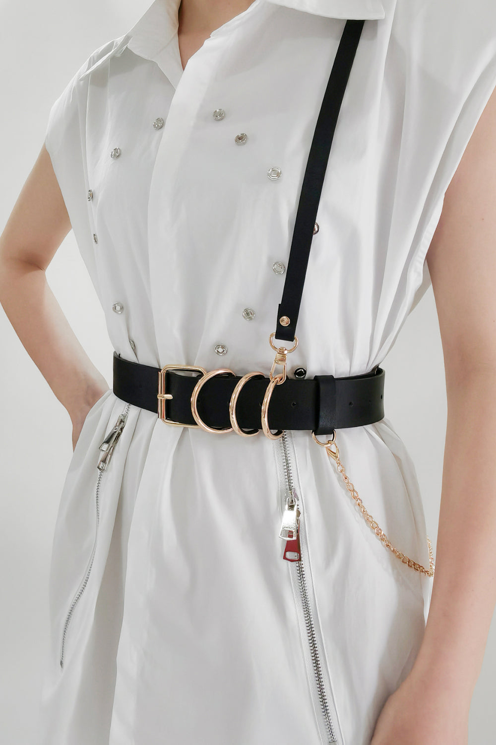 Punk PU Belt - Grace Beauty H&C 