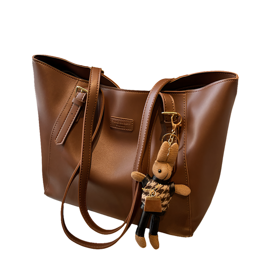 Large Capacity Women's All-match Simple Class Commuter Shoulder Bag - Grace Beauty H&C 