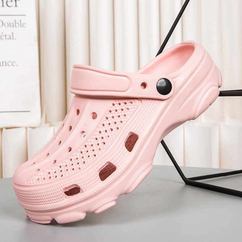 Ladies' cute and anti-slip crocs and ss at home can be worn outside and are versatile - Grace Beauty H&C 