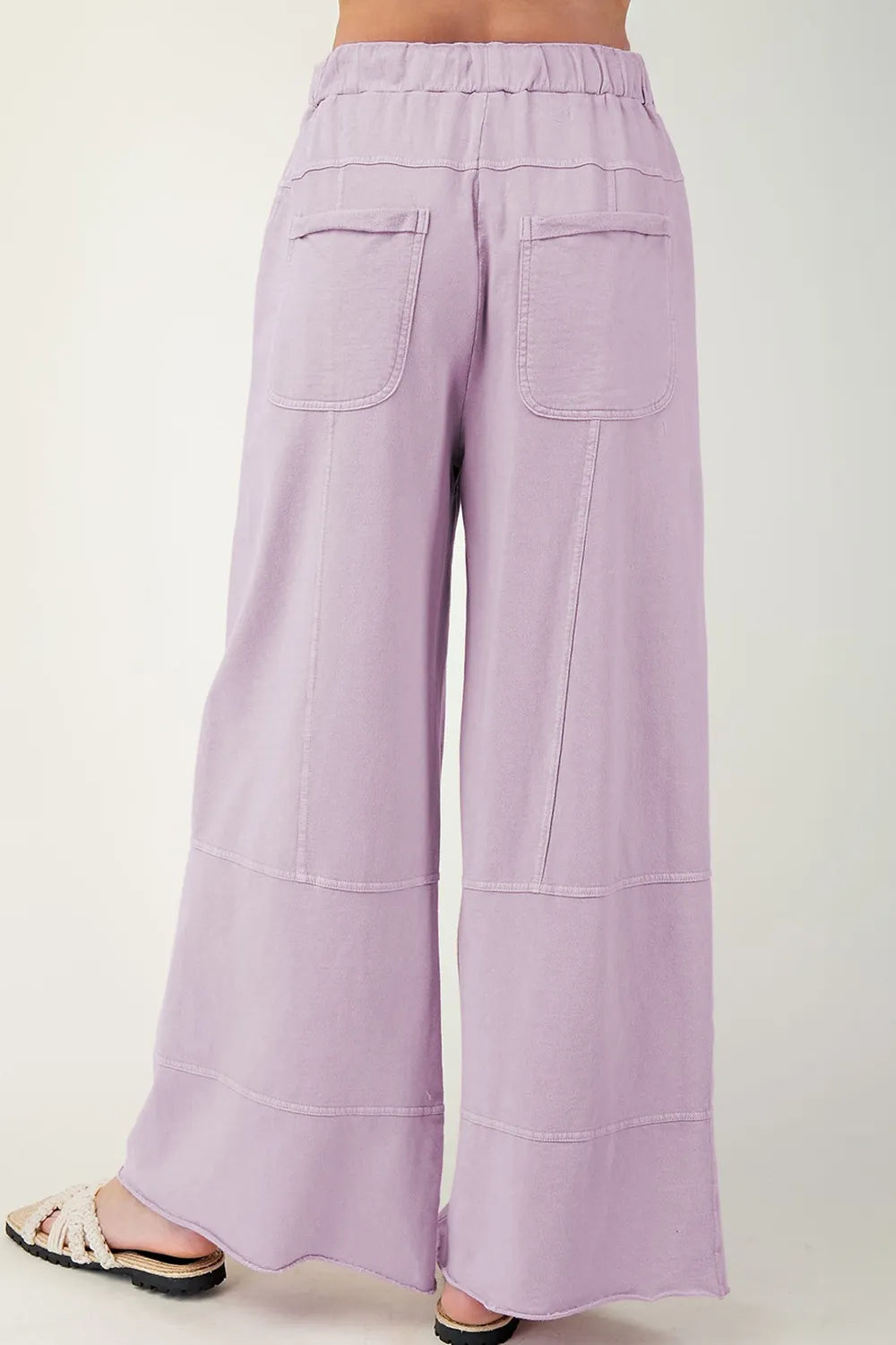 Wide-Leg Cargo Pants with Drawstring Waist - Grace Beauty H&C 