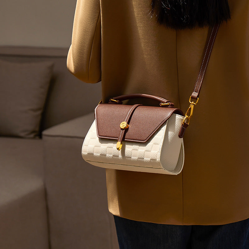 Light Luxury Premium Handbag Genuine Leather Crossbody - Grace Beauty H&C 