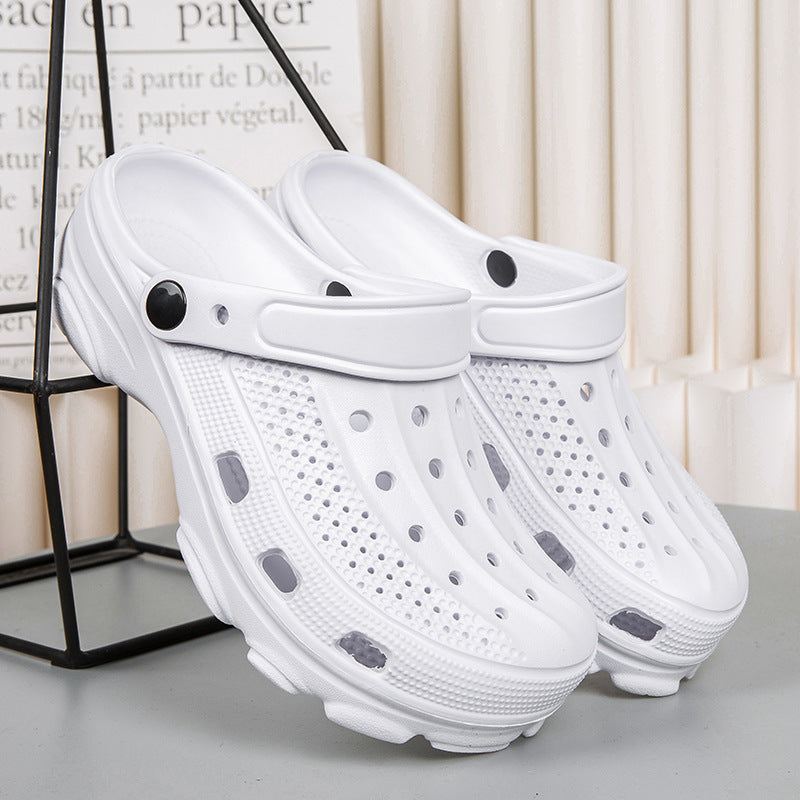 Ladies' cute and anti-slip crocs and ss at home can be worn outside and are versatile - Grace Beauty H&C 