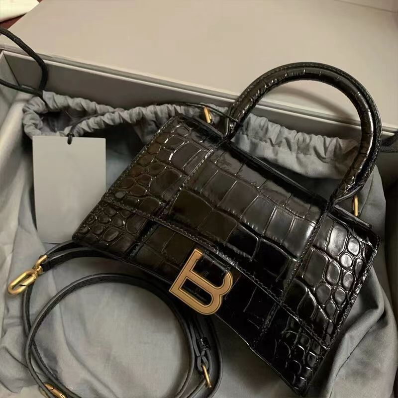 Elegant PU Leather Balenciaga Hourglass Bag - Grace Beauty H&C 