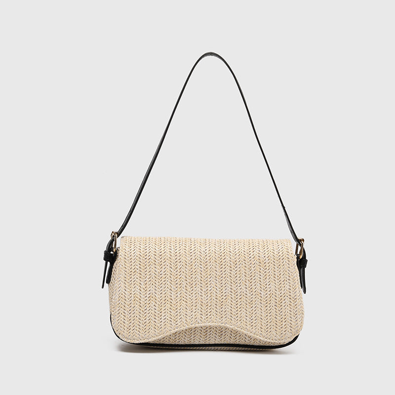 Straw Bag Women's Shoulder Bag - Grace Beauty H&C 