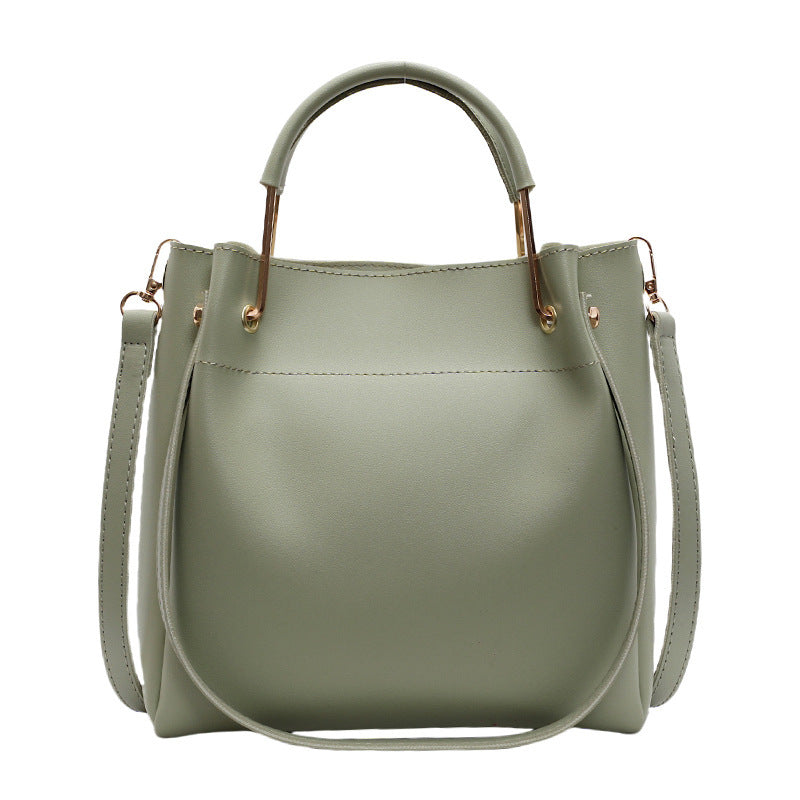 Bucket Bag Simple All-match Portable Shoulder Crossbody Bags - Grace Beauty H&C 