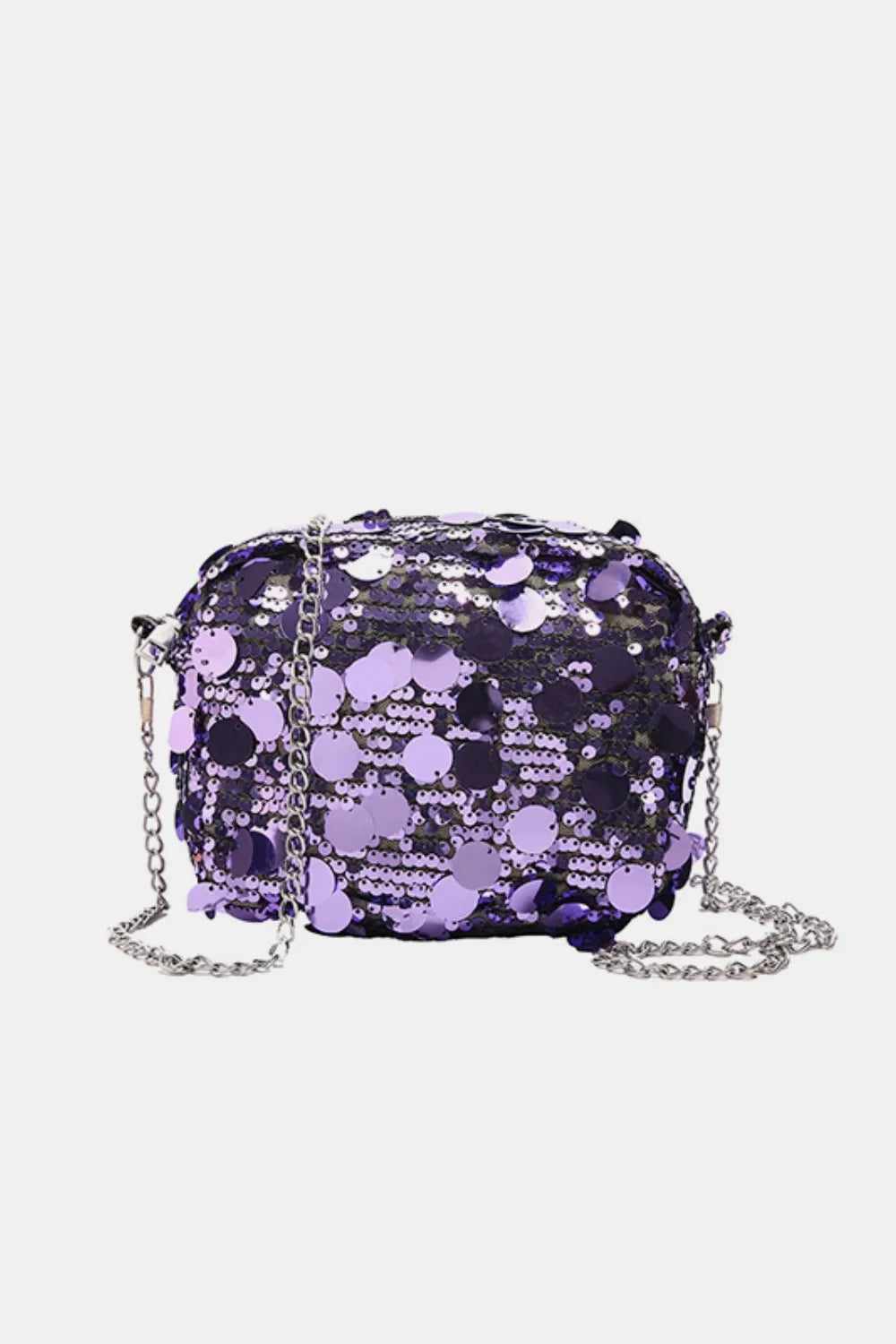 Sequin Chain Shoulder Bag - Grace Beauty H&C 