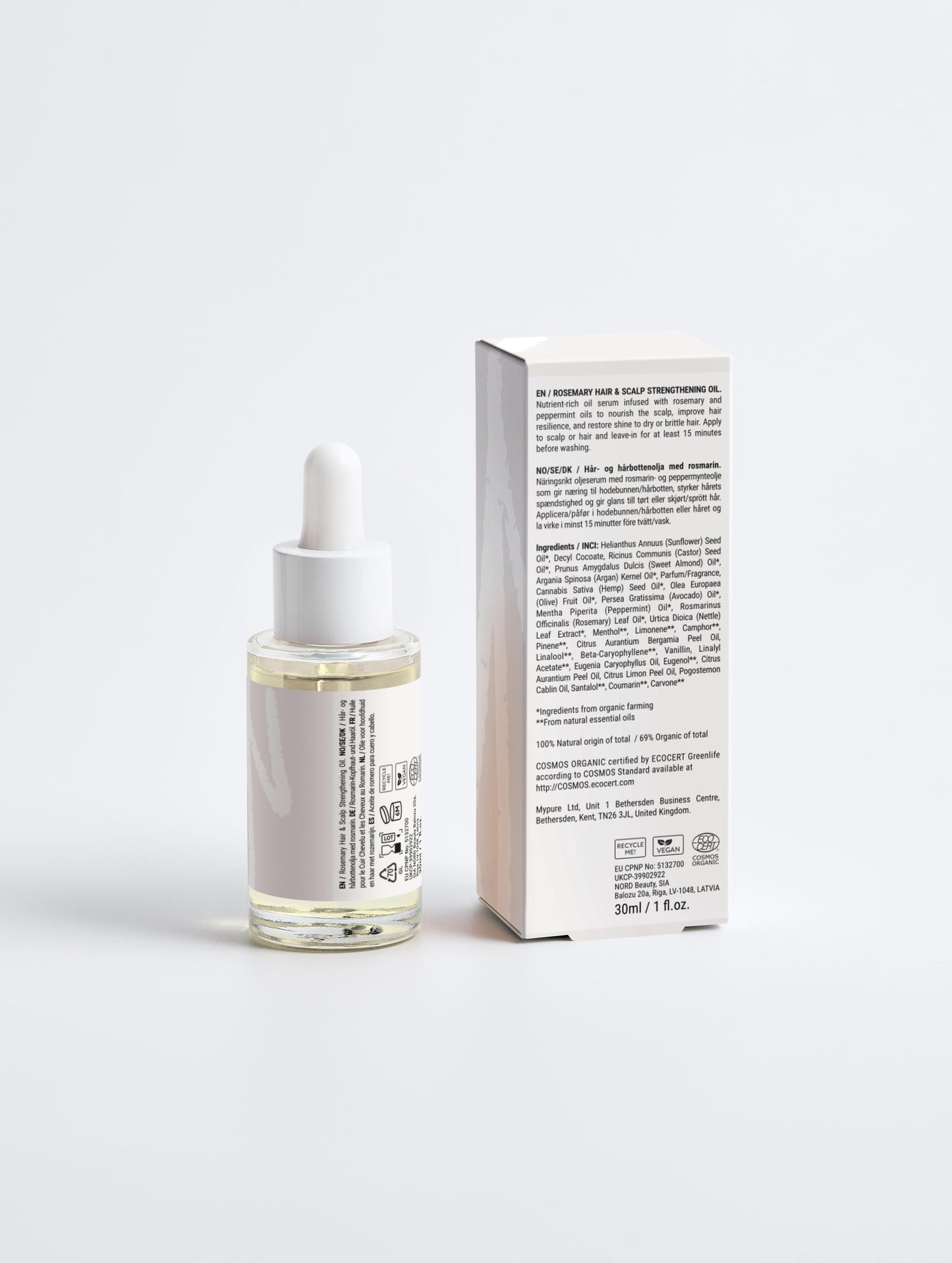 Rosemary Hair & Scalp Strengthening Oil - Grace Beauty H&C 
